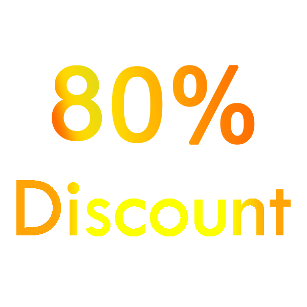 80% Discount