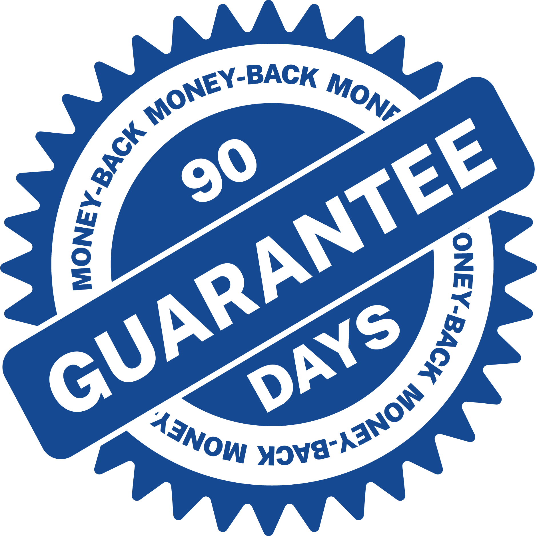 90 Day Money Back Guarantee PNG HD Image