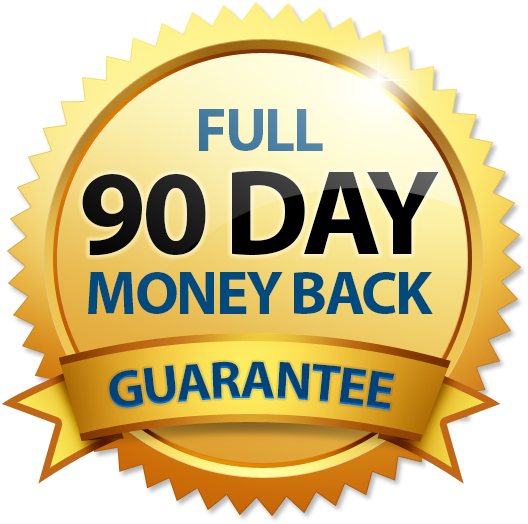 90 Day Money Back Guarantee PNG Pic