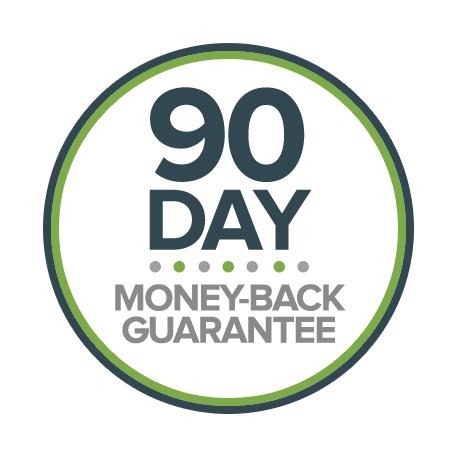 90 Day Money Back Guarantee PNG