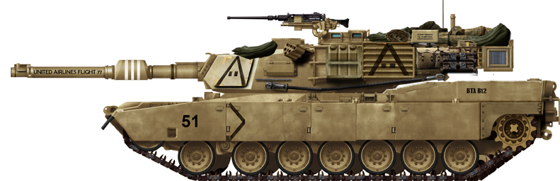 Abrams Tank PNG Image HD
