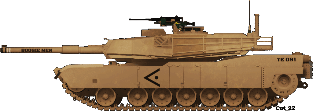 Abrams Tank PNG