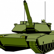 Abrams Tank Transparent
