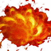 Abstract Flame PNG Cutout