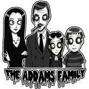 Addams Family PNG Cutout