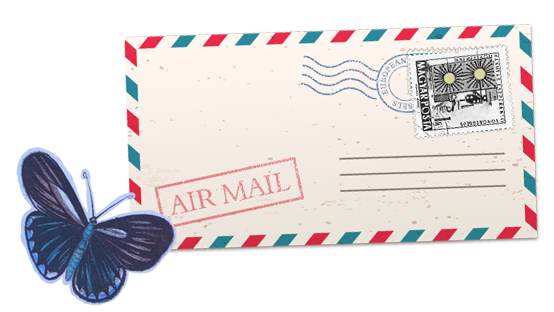 Air Mail Envelope PNG Image
