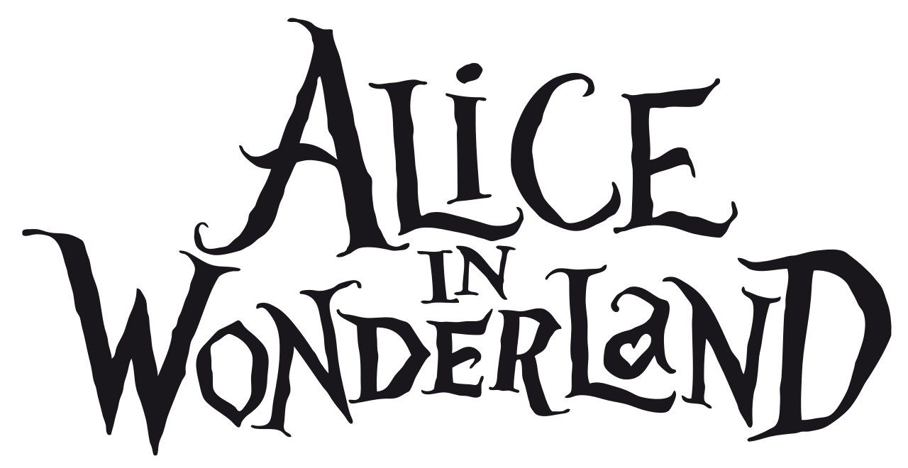 Alice In Wonderland Logo PNG Photo