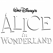 Alice In Wonderland Logo PNG Pic
