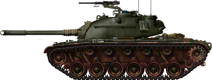 American Tank No Background