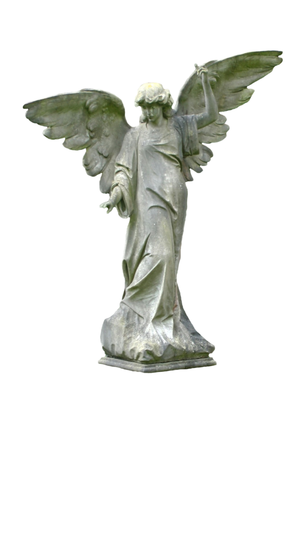 Angel Monument PNG Image File
