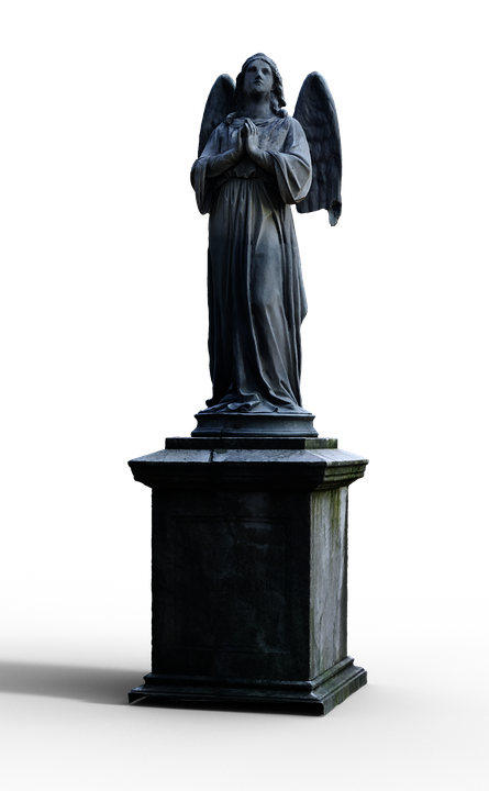 Angel Monument PNG Image