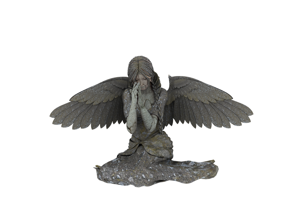 Angel Monument PNG Photo
