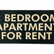 Apartment for Rent Sign