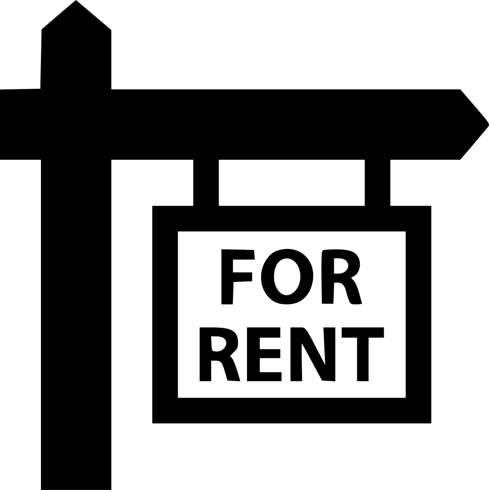 Apartment for Rent Sign PNG Clipart