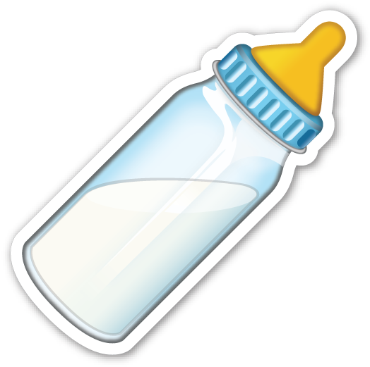 Baby Bottle PNG Cutout