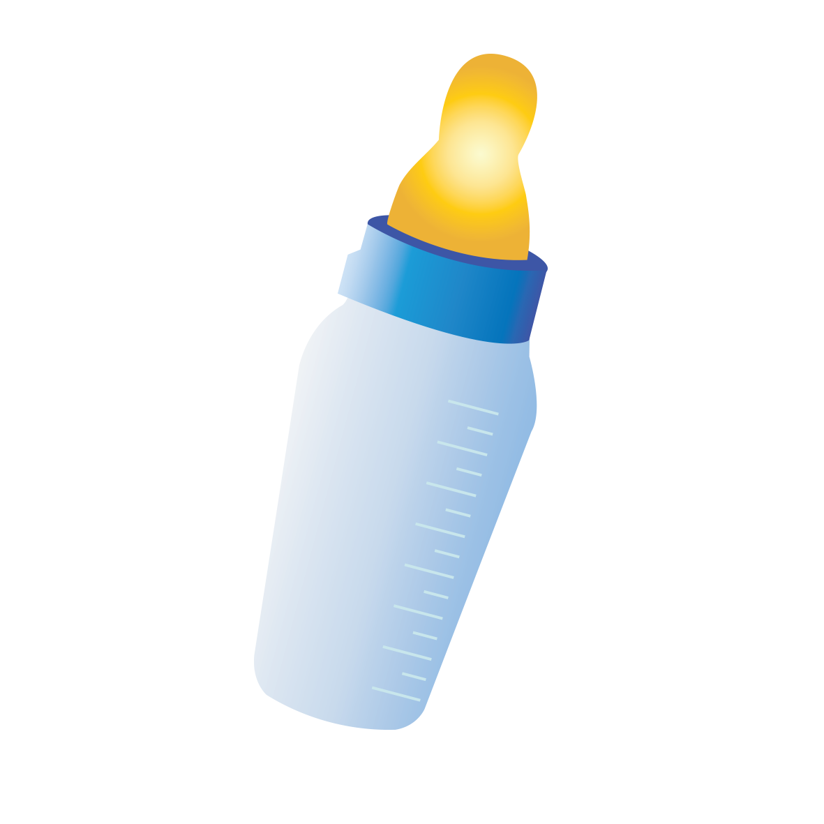 Baby Bottle PNG Free Image