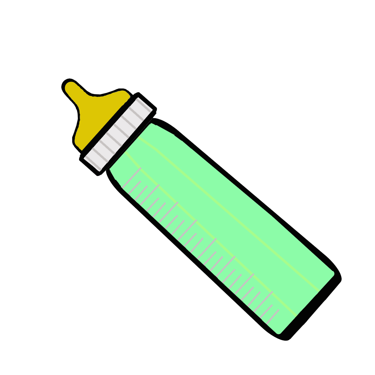 Baby Bottle PNG Picture