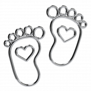Baby Feet PNG Images HD