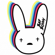 Bad Bunny Logo PNG File