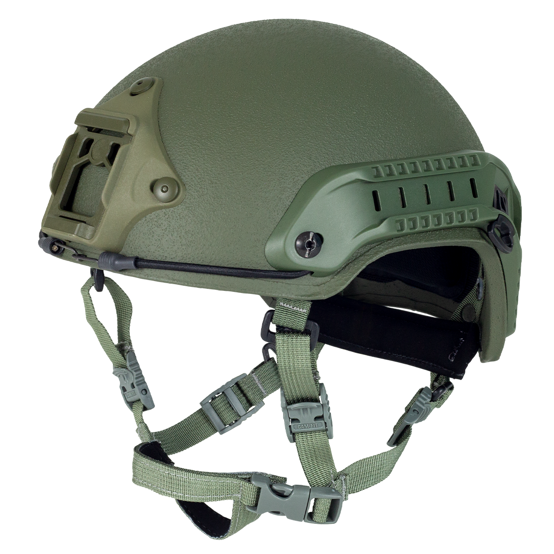 Ballistic Helmet Transparent