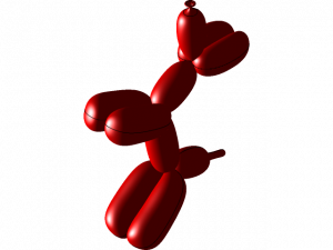 Balloon Dog by Jeff Koons PNG Images