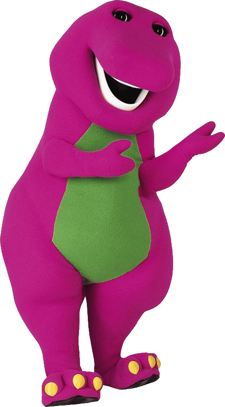 Barney No Background