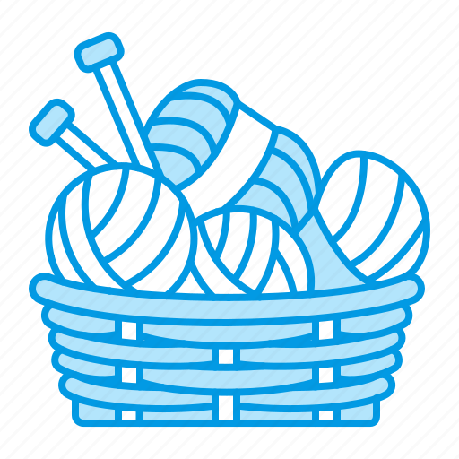 Basket Wool PNG Picture