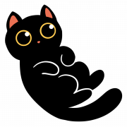 Black Cat PNG File