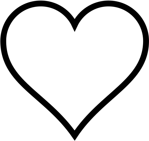 Black Heart PNG Image