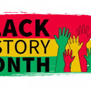 Black History Month PNG Cutout