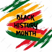 Black History Month Transparent