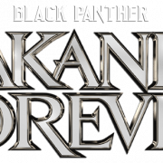 Black Panther Wakanda Forever PNG Cutout
