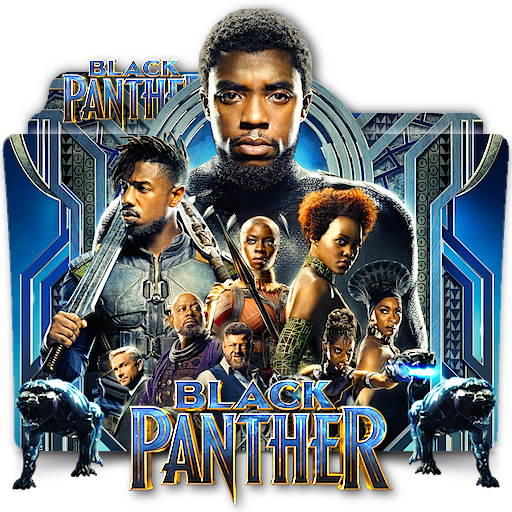 Black Panther Wakanda Forever PNG Free Image