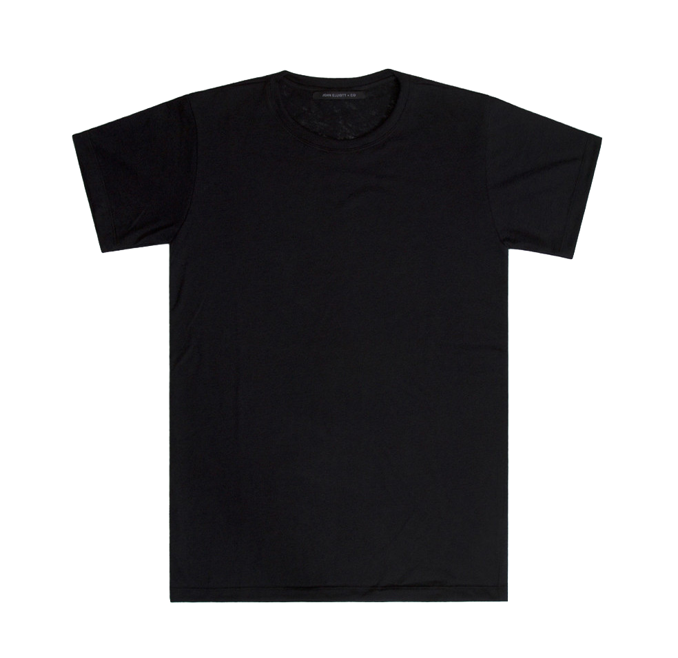 Black T Shirt PNG HD Image