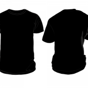 Black T Shirt PNG Images