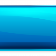 Blue Button PNG Image