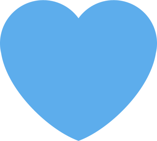 Blue Emoji PNG Background