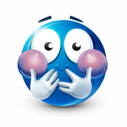 Blue Emoji PNG Free Image