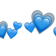 Blue Emoji PNG Image File