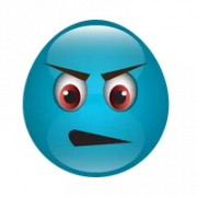 Blue Emoji PNG Photo