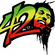 Bob Marley Art PNG Cutout