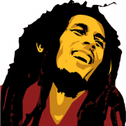 Bob Marley Art PNG Bilder