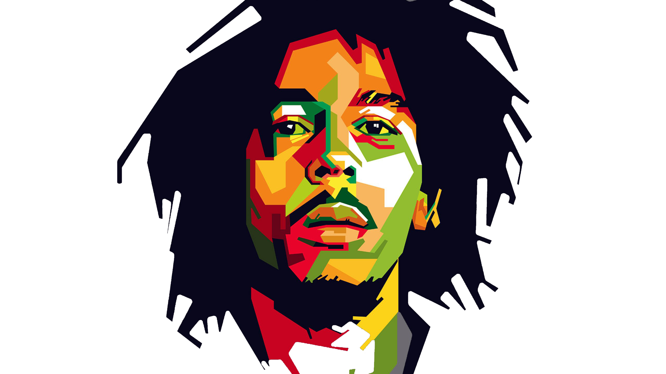 Bob Marley Art Transparent