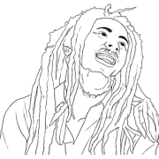 Bob Marley PNG Image HD
