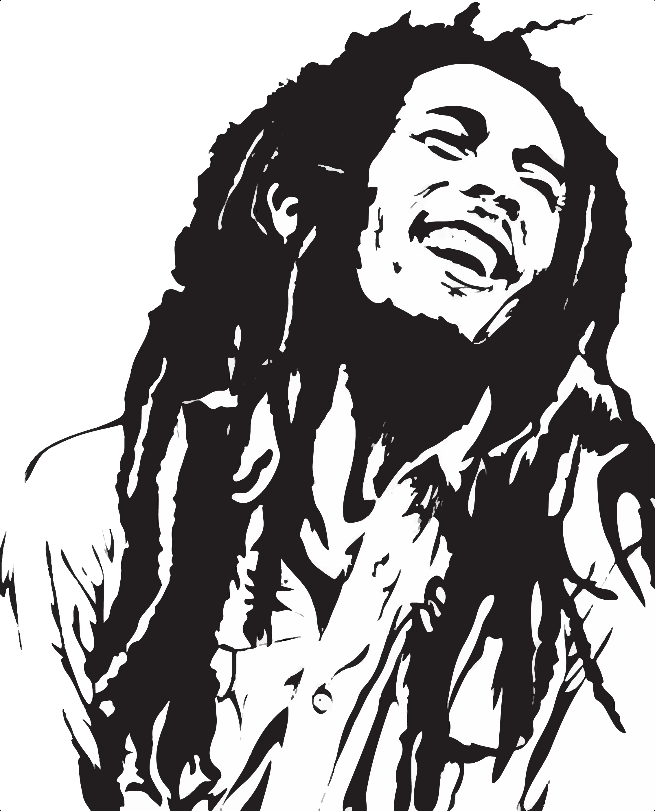 Bob Marley Reggae PNG