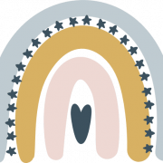 Boho Rainbow PNG Picture