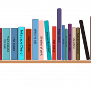 Bookshelf Modern PNG Picture