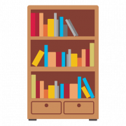 Bookshelf PNG