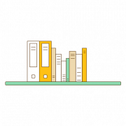 Bookshelf PNG Picture