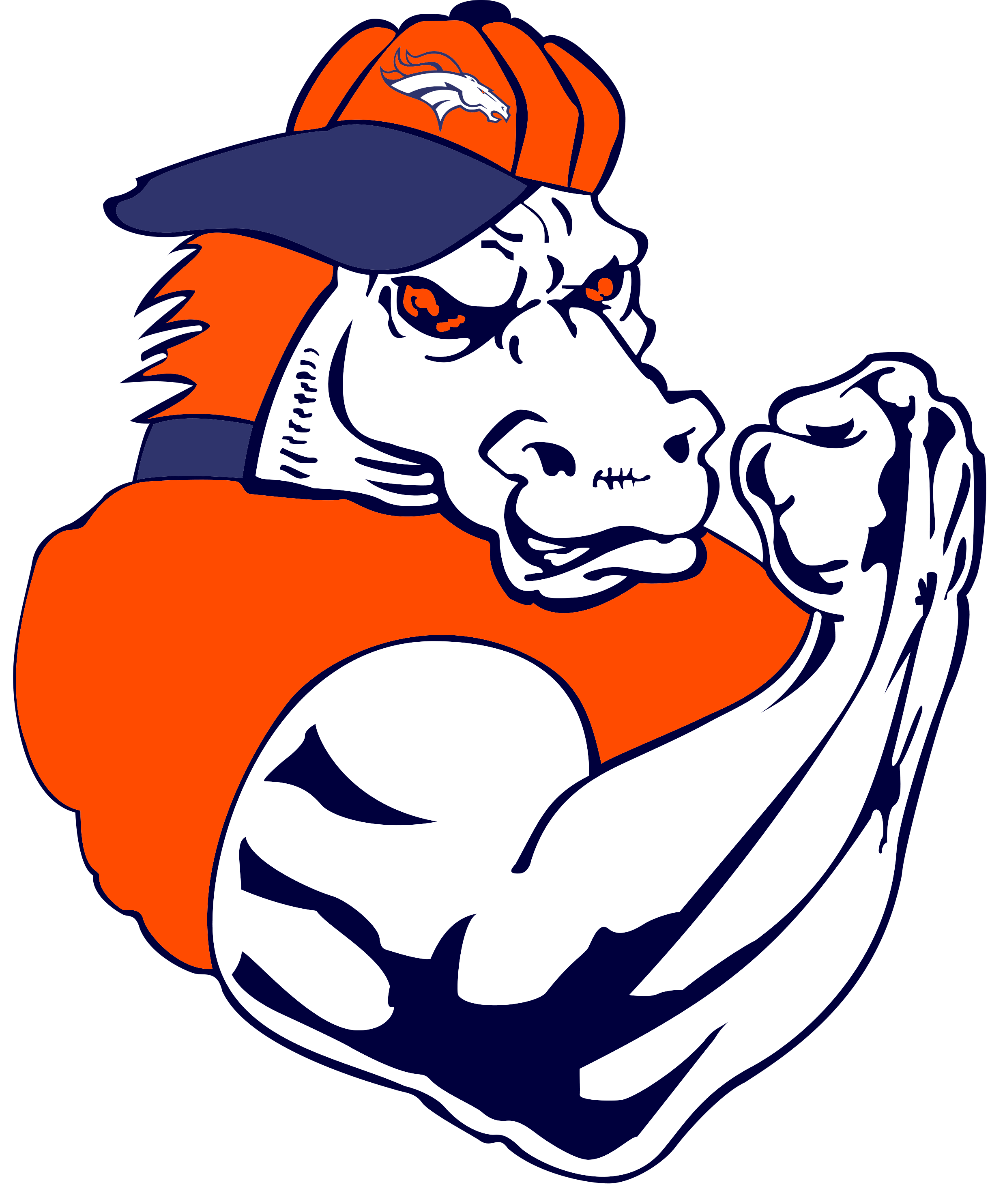 Broncos Logo PNG Cutout